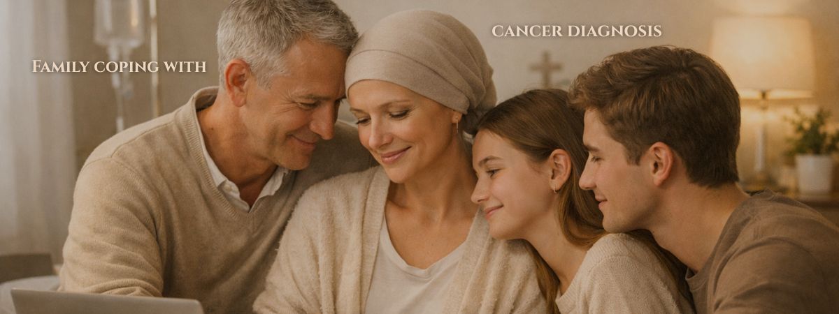 Family coping with cancer diagnosis